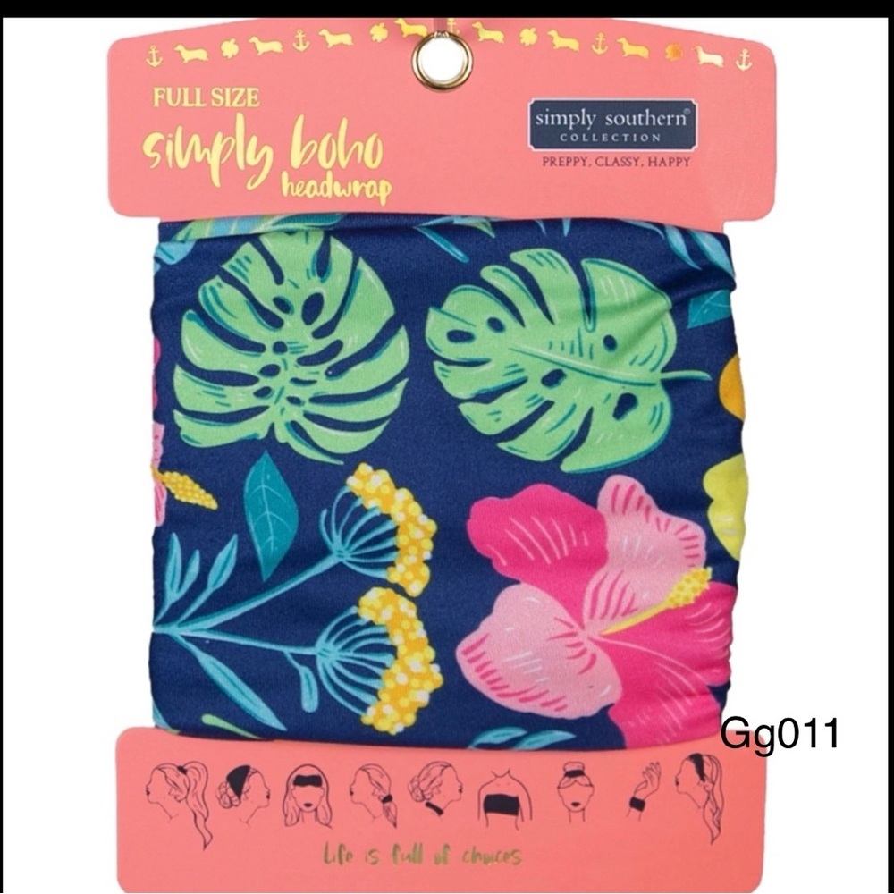 Simply Southern Boho HeadWrap nwt. Can be worn 10 different ways.